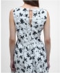 Elina Dress                                   - White / Navy