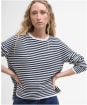 Marine Stripe                                 - Navy Stripe