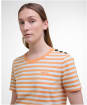 Women's Barbour Ferryside Top - PAPAYA/CLOUD