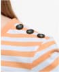 Women's Barbour Ferryside Top - PAPAYA/CLOUD