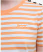 Women's Barbour Ferryside Top - PAPAYA/CLOUD