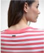 Women's Barbour Ferryside Top - PINK PUNCH/WHITE