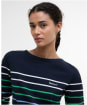 Women's Barbour Hawkins Top - Navy Stripe 2