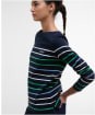 Women's Barbour Hawkins Top - Navy Stripe 2