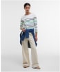 Women's Barbour Hawkins Top - Cloud Stripe 2