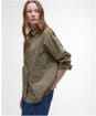 Women's Barbour Lyndale Overshirt - Dusky Green