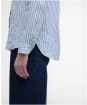 Women's Barbour Marine Shirt - Chambray / White