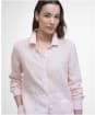 Women's Barbour Marine Shirt - PINK PUNCH STRIP
