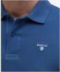 Men's Barbour Sports Polo 215G - Dark Denim
