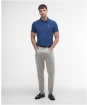 Men's Barbour Sports Polo 215G - Dark Denim
