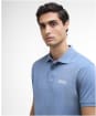 Men's Barbour International Essential Polo - MANOR BLUE