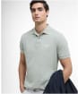 Men's Barbour International Essential Polo - Mineral Grey