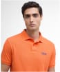 Men's Barbour International Essential Polo - Flame Orange