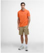 Men's Barbour International Essential Polo - Flame Orange