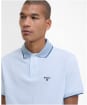 Men's Barbour Denwick Polo Shirt - BLEACHED BLUE