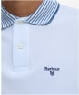 Men's Barbour Denwick Polo Shirt - BLEACHED BLUE