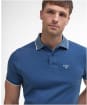 Men's Barbour Denwick Polo Shirt - Dark Denim
