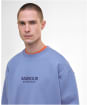 Men's Barbour International Formula Oversized Crew Sweatshirt - MANOR BLUE