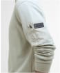 Men's Barbour International Grip Crew Neck Sweatshirt - Mineral Grey