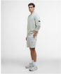 Men's Barbour International Grip Crew Neck Sweatshirt - Mineral Grey