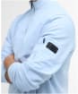 Men's Barbour International Ewan Half Zip Funnel Neck - Heritage Blue