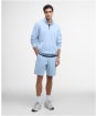 Men's Barbour International Ewan Half Zip Funnel Neck - Heritage Blue