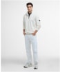 Men's Barbour International Ewan Half Zip Funnel Neck - Whisper White