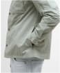 Men's Barbour International Scots Nylon Overshirt - Mineral Grey