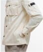 Men's Barbour International Scots Nylon Overshirt - Whisper White