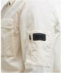 Men's Barbour International Scots Nylon Overshirt - Whisper White