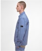 Men's Barbour International Inline Overshirt - MANOR BLUE