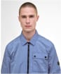 Men's Barbour International Inline Overshirt - MANOR BLUE