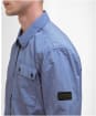 Men's Barbour International Inline Overshirt - MANOR BLUE