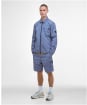 Men's Barbour International Inline Overshirt - MANOR BLUE