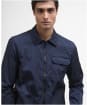 Rosso Overshirt                               - Navy