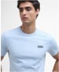 Men's Barbour International Small Logo Tee - Heritage Blue