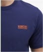 Men's Barbour International Small Logo Tee - Pigment Navy