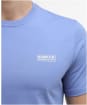 Men's Barbour International Small Logo Tee - MANOR BLUE