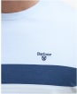Men's Barbour Braeside T-Shirt - BLEACHED BLUE