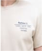Men's Barbour Huckley T-Shirt - Oatmeal