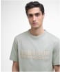 Men's Barbour International Otis Graphic T-Shirt - Mineral Grey