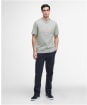 Men's Barbour International Otis Graphic T-Shirt - Mineral Grey