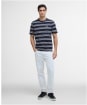 Upham Stripe T                                - Navy