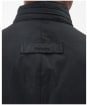 Men's Barbour Corbridge Waxed Jacket - Black / Classic Tartan