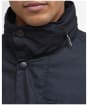 Men's Barbour Sapper Waxed Jacket - Black / Classic Tartan