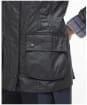 Women's Barbour Beadnell Wax Jacket - Black