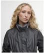 Women's Barbour Beadnell Wax Jacket - Black