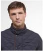 Men's Barbour Waterproof Shoveler Quilted Jacket - Navy