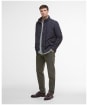 Men's Barbour Waterproof Shoveler Quilted Jacket - Navy