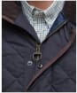 Men's Barbour Waterproof Shoveler Quilted Jacket - Navy